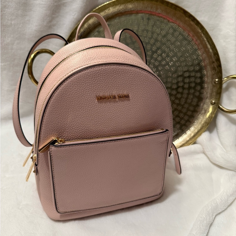 Michael Kors Blush Pink Backpack
